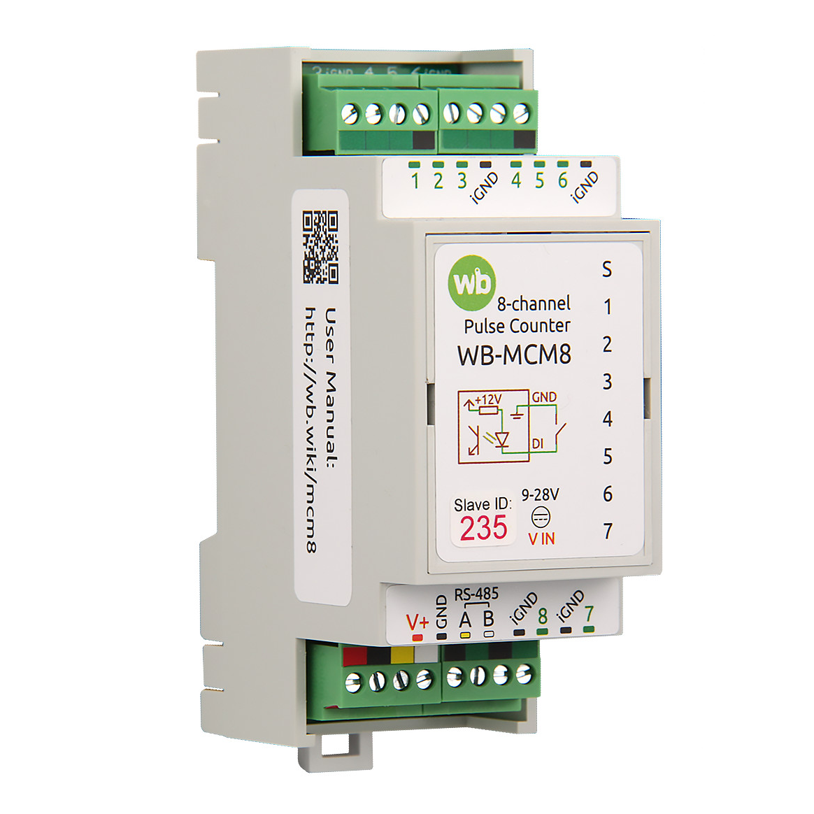 Модуль счетных входов и дискретных входов 8 каналов