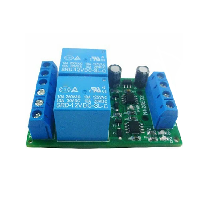 Модуль реле 2 канала, без корпуса